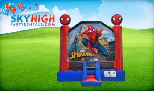 13 x 13 Spider Man Bounce House Moonwalk