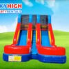 15ft Dual Lane Slide (Wet and Dry)