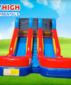 15ft Dual Lane Slide (Wet and Dry)
