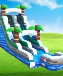 15ft Palm Tree Wet/Dry Slide