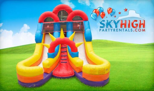 16ft Jr. Double (Dry or Wet/Water Slide)