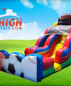 18ft Sports Slide (Dry or Wet/Water Slide)
