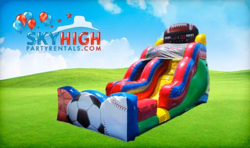 18ft Sports Slide (Dry or Wet/Water Slide)