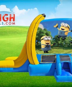 3in1 Minions EZ Bounce House Combo w/ (Dry or Wet/Water Slide)