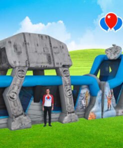 50ft Star Wars Obstacle Course w/ (Dry or Wet/Water Slide)