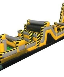 85' Construction Obstacle Course with Removable Pool