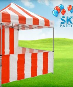 8'x8' Carnival Tent w/ Sidewalls