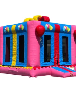 Blue / Pink Gift Box Bouncer