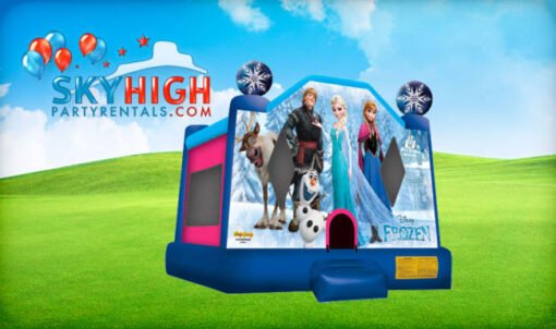 Frozen Bounce House Moonwalk