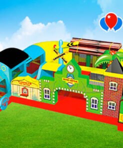 Fun Express Train Station Obstacle Course