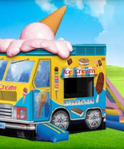 Ice Cream Truck Bounce House Combo