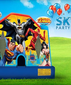 Justice League Bounce House Moonwalk