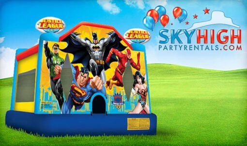 Justice League Bounce House Moonwalk