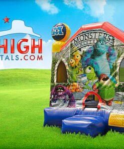 Monsters University Bounce House Moonwalk