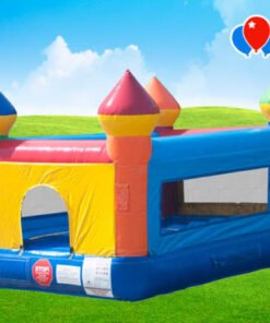 Multi Color Tiny Castle Indoor/Outdoor Bounce House