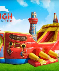 Pirate Ship Climb and Slide