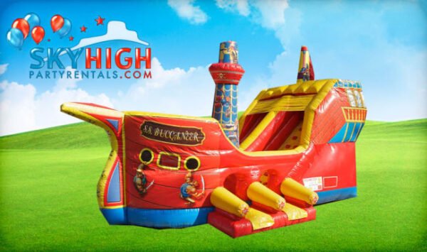 Pirate Ship Climb and Slide