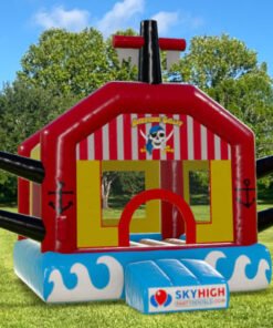 Pirates Adventure Galley Bounce House Moonwalk