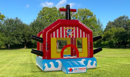 Pirates Adventure Galley Bounce House Moonwalk