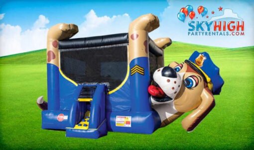 Police Dog Bounce House