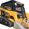 Skid Loader Construction Bounce House
