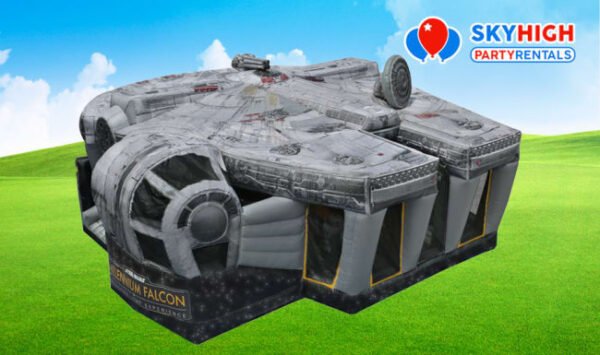 Star Wars Millennium Falcon Bounce House Combo