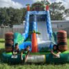 Tiki Falls Water Slide w/ Pool