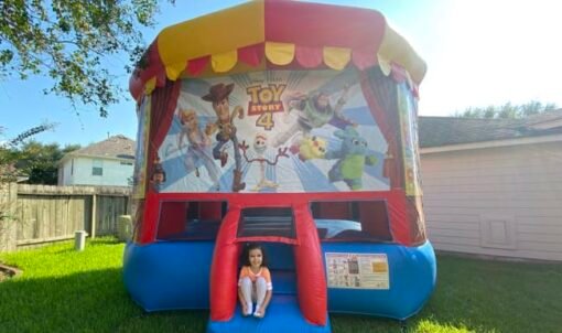 Toy Story 4 Carousel Bounce House