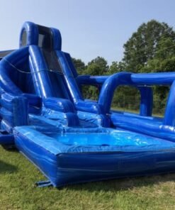 Triple Ocean Helix Dual Lane Slide w/ Slip N Slide
